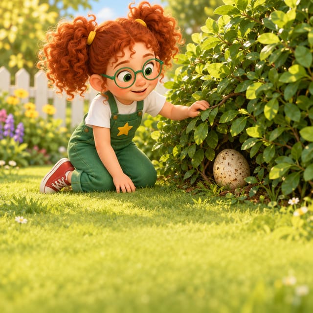 Soft 3D: the hero finds the egg