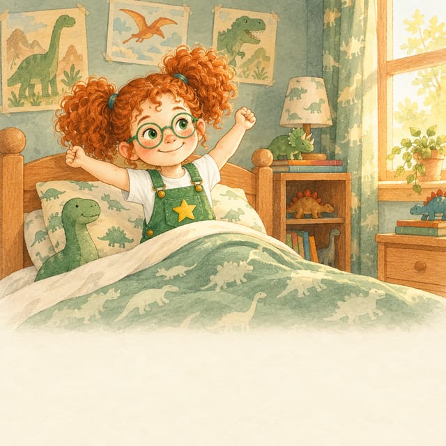 Watercolor: waking up